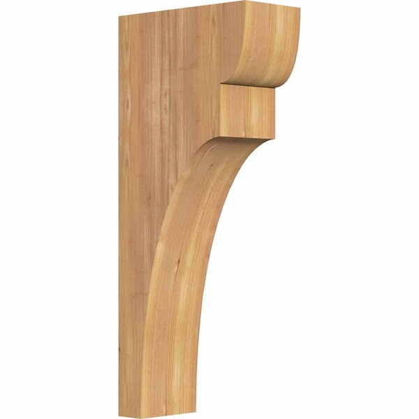 Ekena Millwork Yorktown Smooth Corbel, Western Red Cedar, 5 1/2"W x 12"D x 28"H COR06X12X28YOR00SWR - main